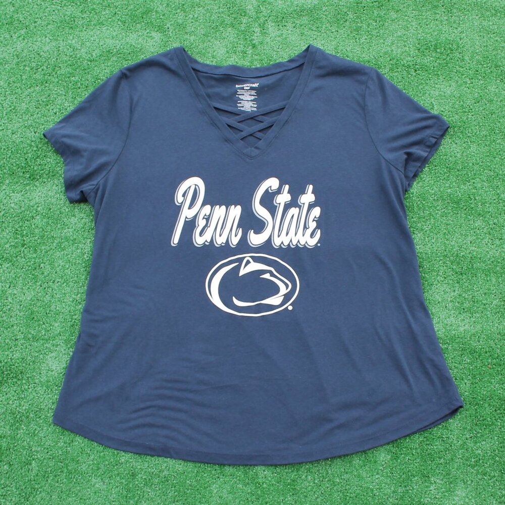 Penn State University Nittany Lions v-neck women's t-shirt